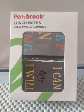 Pembrook Lunch Notes 101 Cards 10 Designs Grey NWT Aldi